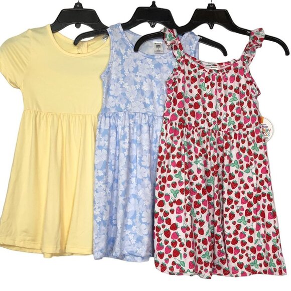 MEMBERS MARK 3 PACK GIRLS YUMMY DRESS SIZE 6 NWT - Picture 8 of 10